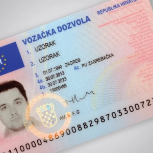 Buy real Croatian driver license